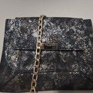 Henri Bendel limited edition snake print shoulder bag crossbody bag